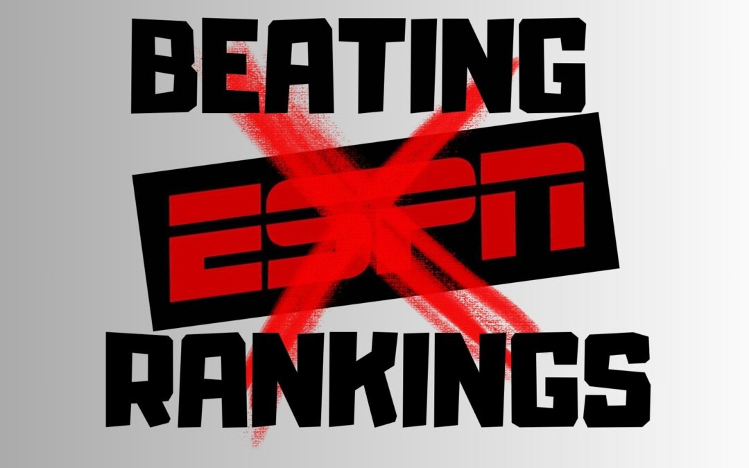 Beating ESPN Rankings: Part I