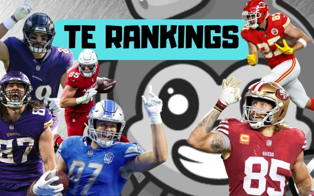 TE RANKINGS(UPDATED 9-2)