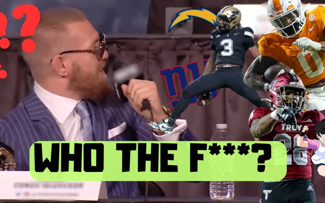 WHO THE F***?!?RUNNING BACKS: PART I