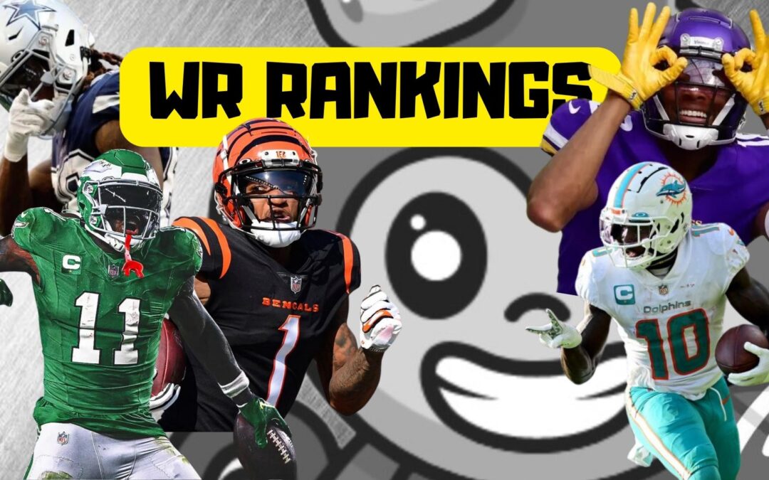 WR Rankings(UPDATED 9-1)