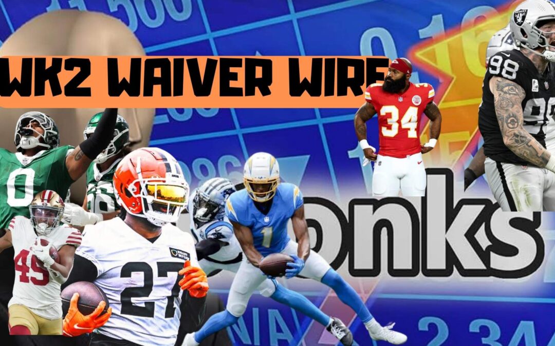 WK2 Waiver Wire