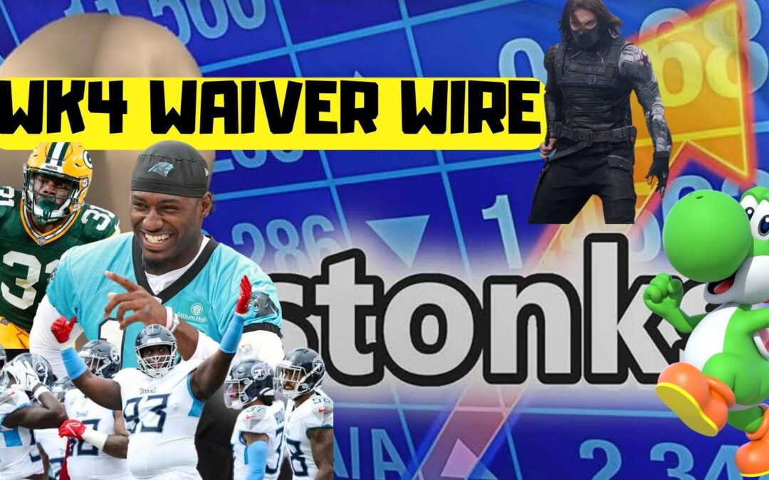 WK4 Waiver Wire Pickups