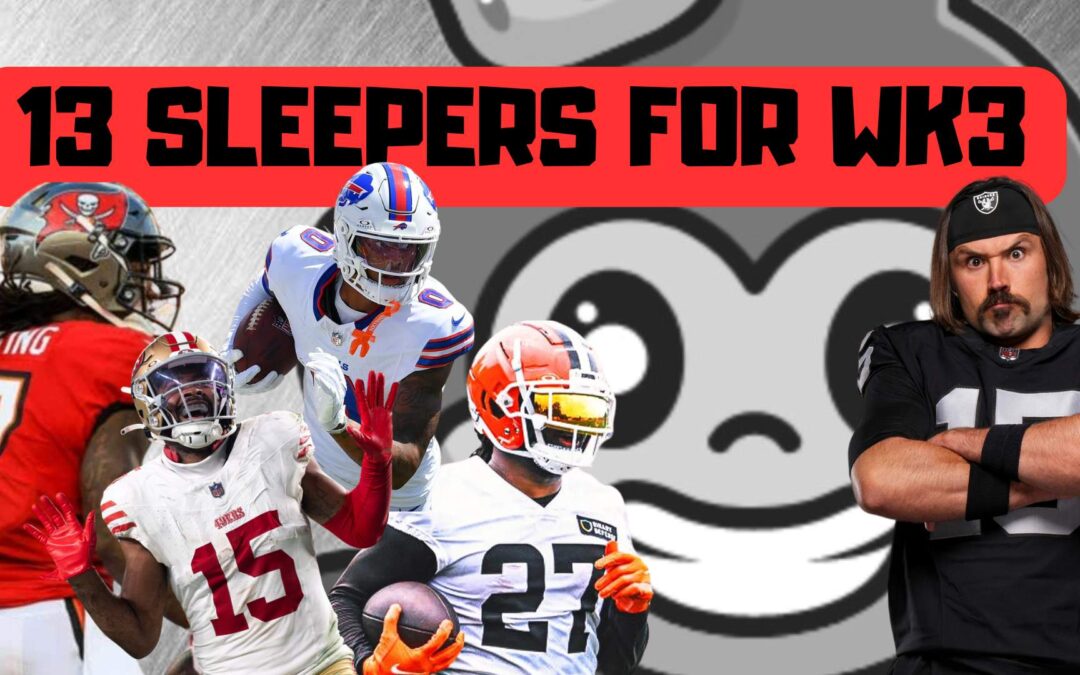 13 Sleepers for WK3