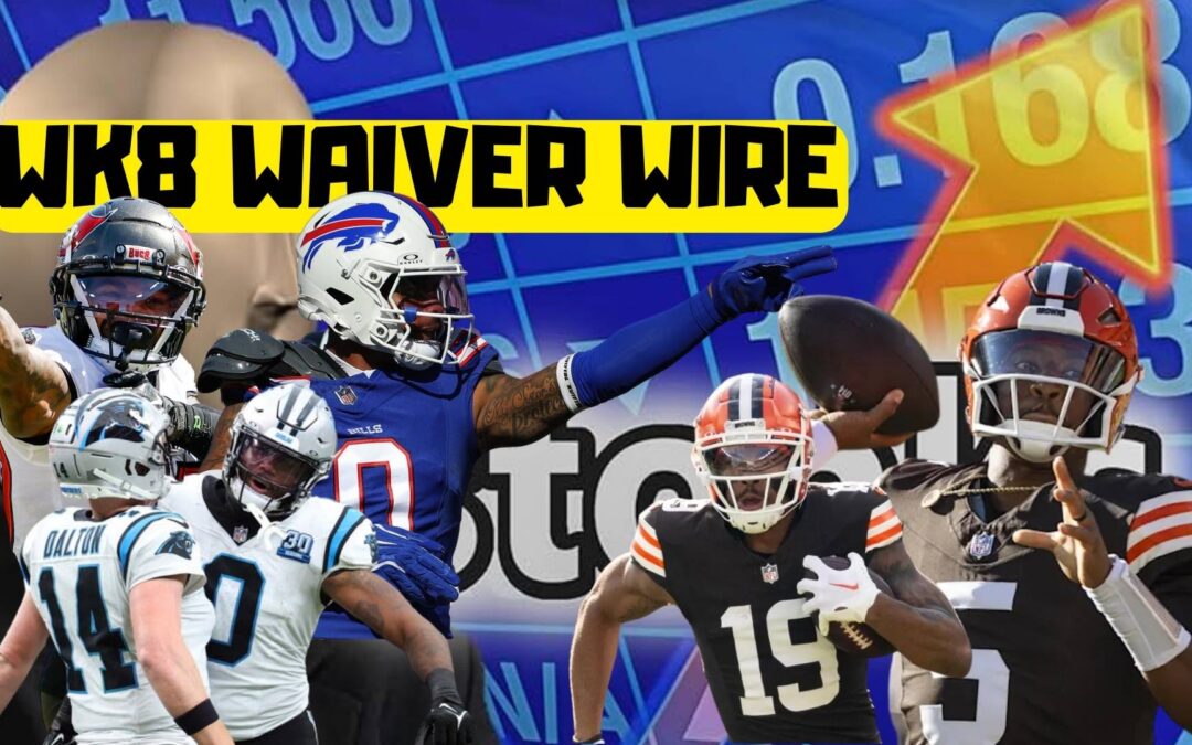 WK8 Waiver Wire: Keon, Jauan and… Sterling???