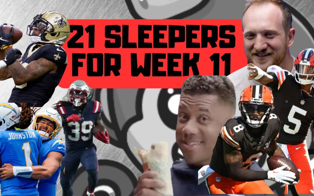 Elijah Moore, QJ lead WK11 SLEEPERS