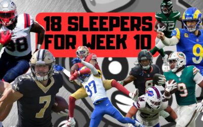 Xavier Gipson, Rhamondre lead WK10 SLEEPERS