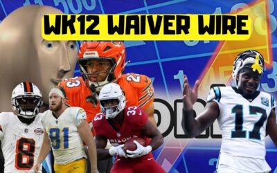 Trey Benson, Elijah Moore lead WK12 Waiver Wire Adds