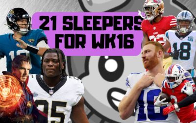 21 Sleepers for WK16: Patrick Taylor a must start?